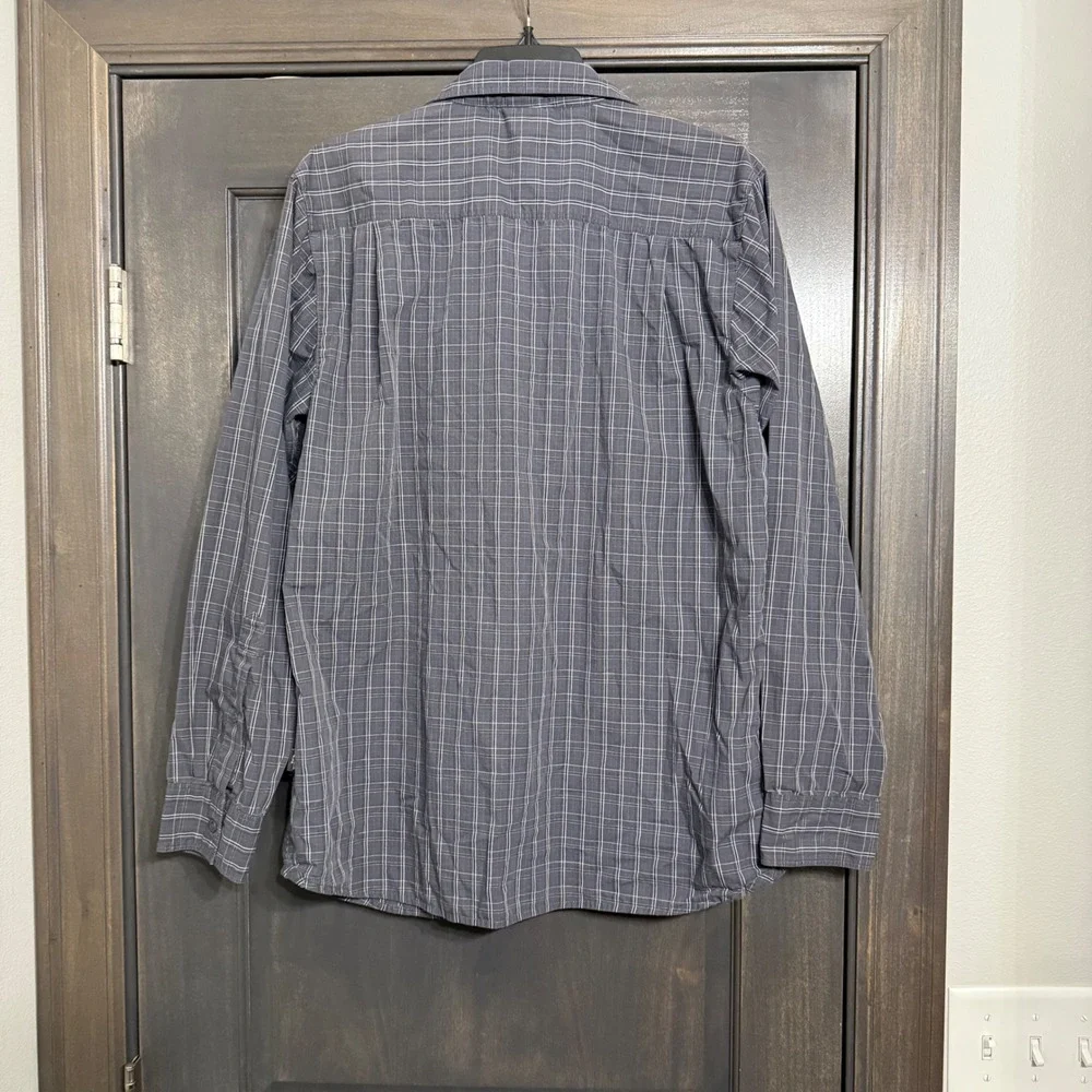 The North Face Mens Long Sleeve Plaid Button Up Shirt Size Medium M‎